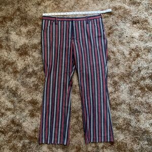 Vintage 60s/70s striped men's slacks (Unbranded) 38x30